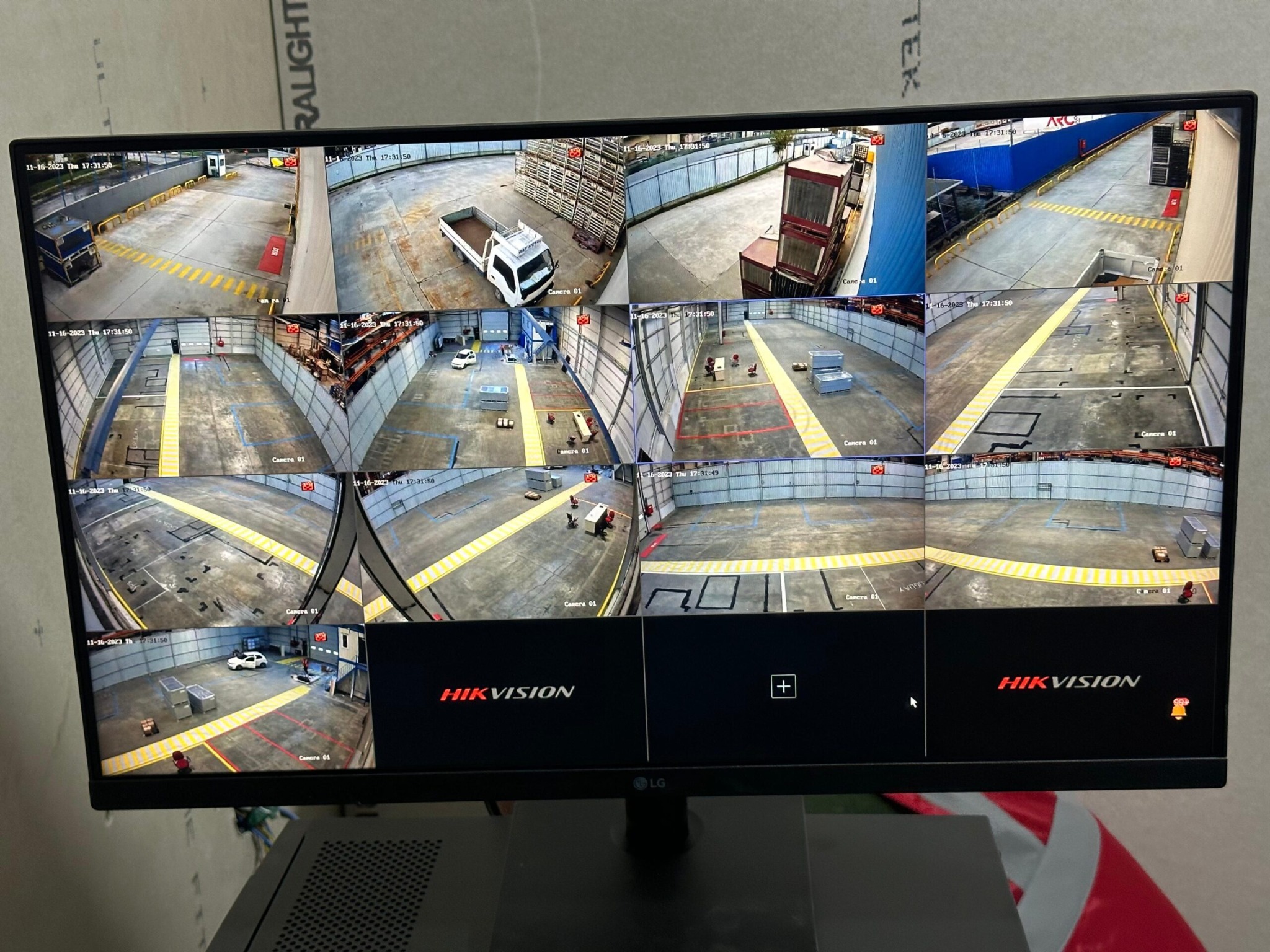 Tembelova OSB açık saha güvenlik kamerası